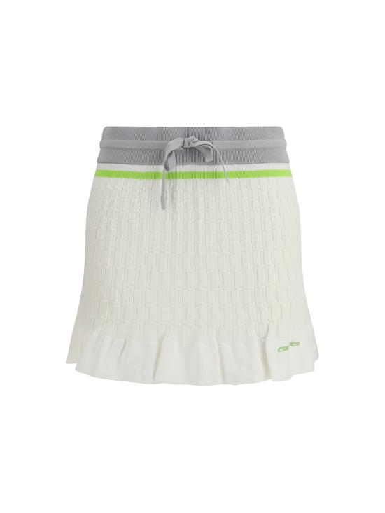 26SS 카사블랑카 스커트 WSP26KW124801 WHITE - CASABLANCA
