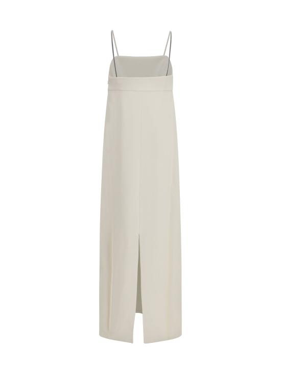 26SS 브루넬로 쿠치넬리 원피스 MA029A5334 WHITE - BRUNELLO CUCINELLI