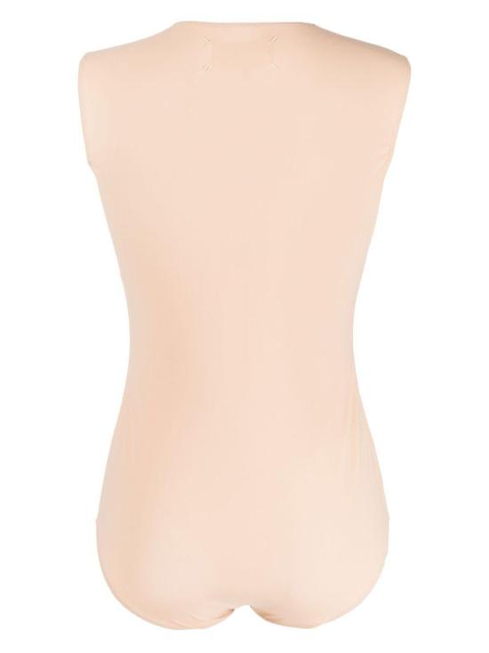  마르지엘라 V넥 가디건 S51NA0065S20518 BEIGE - MAISON MARGIELA
