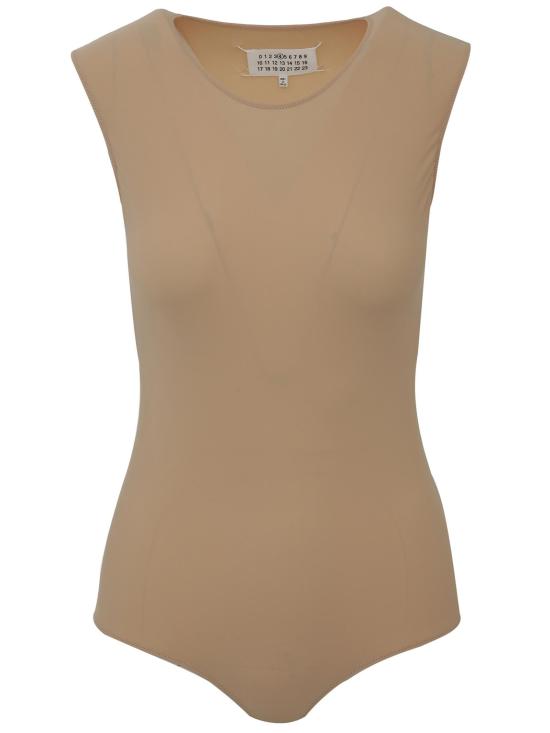  마르지엘라 V넥 가디건 S51NA0065S20518 BEIGE - MAISON MARGIELA