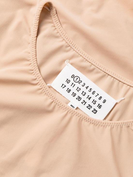  마르지엘라 V넥 가디건 S51NA0065S20518 BEIGE - MAISON MARGIELA