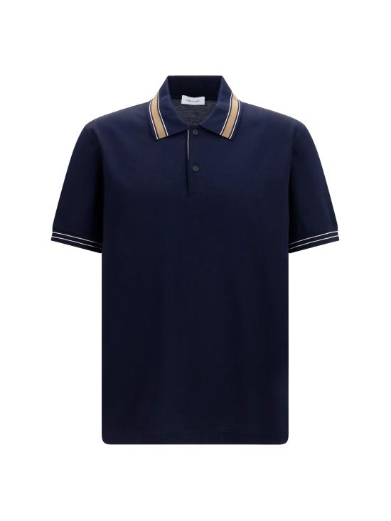26FW 살바토레 페라가모 폴로 티셔츠 795889 NAVY