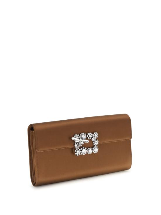 26FW 로저비비에 클러치/파우치 RBWAMFD0209RS0 BROWN - ROGER VIVIER