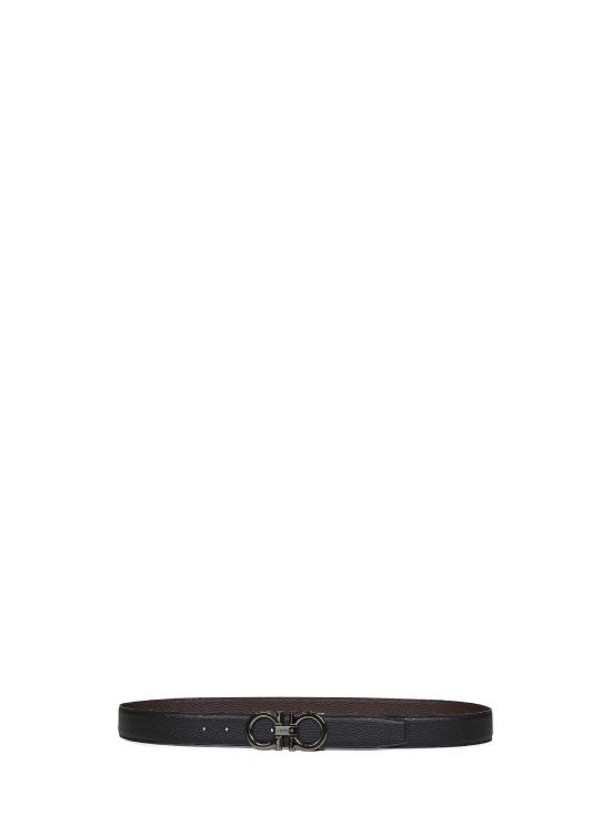 26FW 살바토레 페라가모 벨트 679710DOUBLEADJUS689134 BLACK