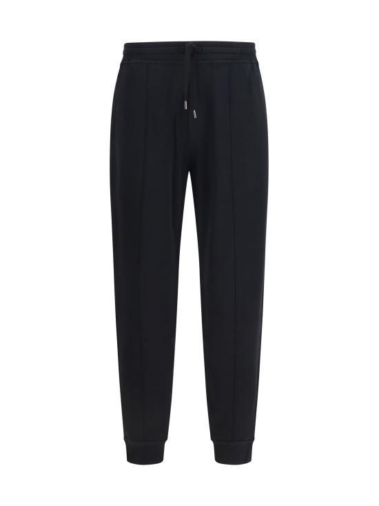 26SS 브루넬로 쿠치넬리 트레이닝/조거 팬츠 MW8633263G BLACK - BRUNELLO CUCINELLI