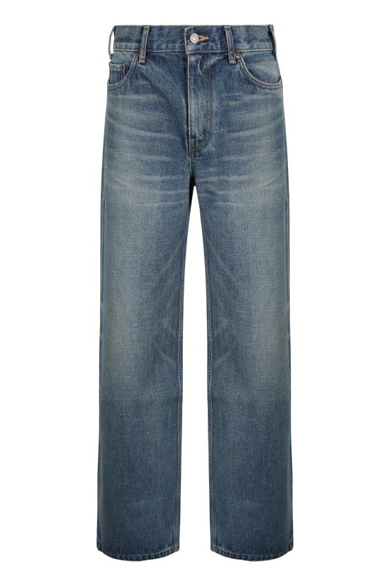 25FW 셀린느 스트레이트 팬츠 유니온 워시 RP055930F BLUE