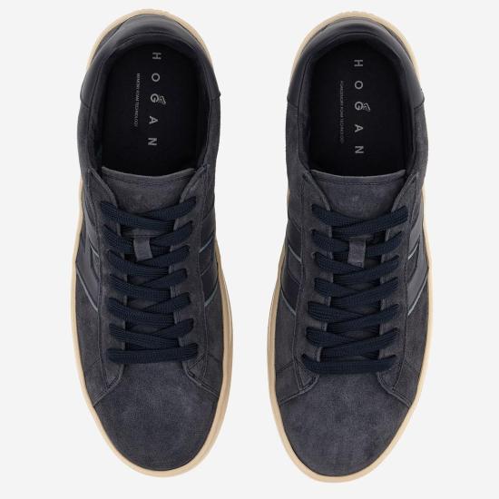 26SS 호간 스니커즈 HXM6470FY8T NAVY - HOGAN