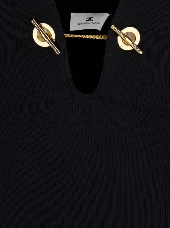 26FW 엘리자베타프랜치 원피스 AM18S66E2 BLACK - ELISABETTA FRANCHI