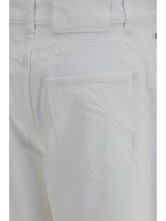 26FW 알라이아 데님 팬츠 AA9P1406D027D WHITE - ALAIA