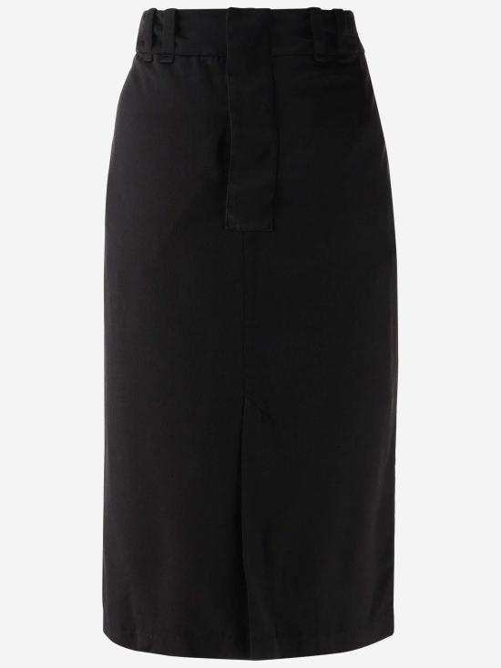  생로랑 스커트 785399 BLACK - SAINT LAURENT