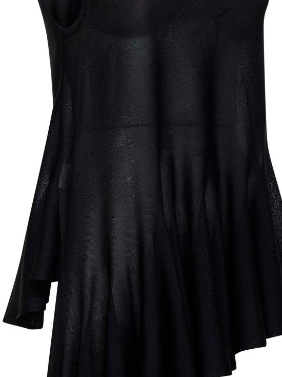 26SS 알라이아 민소매 티셔츠 AA9H1483K177C 995 BLACK - ALAIA