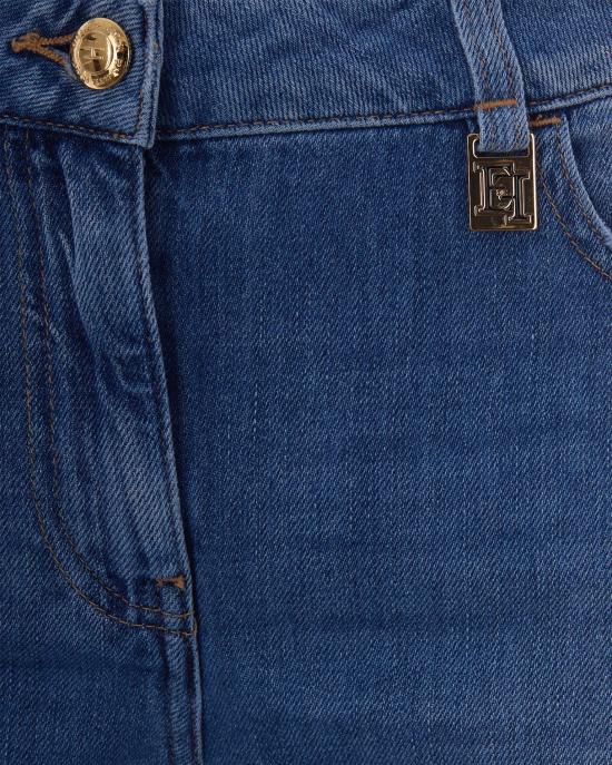 26SS 엘리자베타프랜치 데님 팬츠 PJ21I61E2 BLUE - ELISABETTA FRANCHI