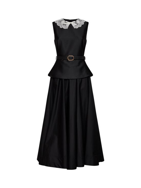 26FW 셀프 포트레이트 원피스 002M BLACK