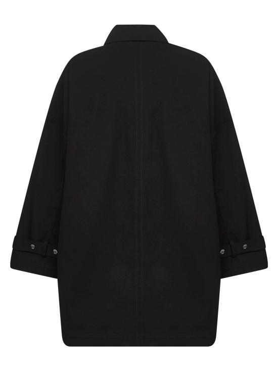 26SS 토템 트렌치 코트 253WRO0220FB0490 001 BLACK - TOTEME