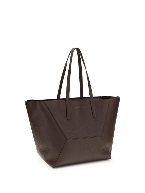 26SS 브루넬로 쿠치넬리 토트백 MBDKD2571 BROWN