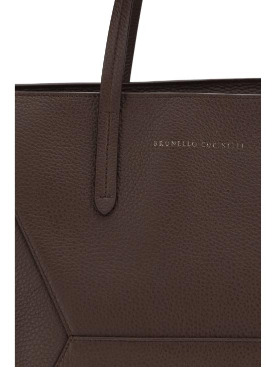 26SS 브루넬로 쿠치넬리 토트백 MBDKD2571 BROWN - BRUNELLO CUCINELLI
