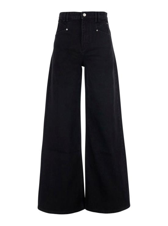 26FW 이자벨마랑 데님 팬츠 PA0052FB BLACK