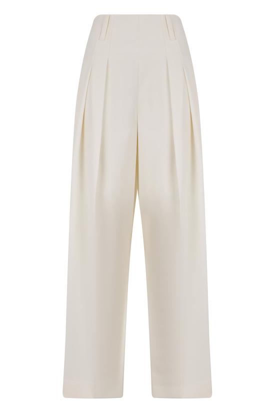 25FW 빅토리아 베컴 팬츠 1325WTR006479A WHITE