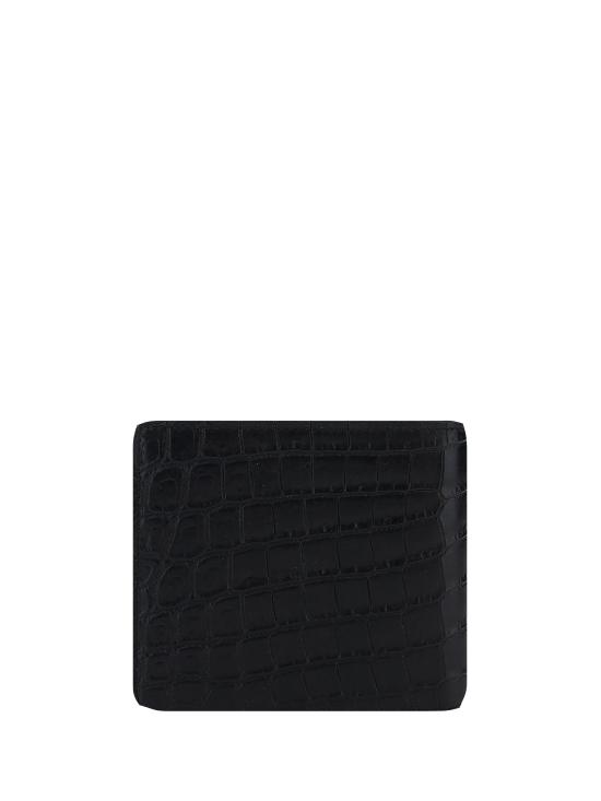 26SS 생로랑 로고 이스트/웨스트 반지갑 396307DZEDE BLACK - SAINT LAURENT