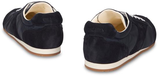 26SS 프라다 스웨이드 나일론 스니커즈 2EE465 F G000 NAVY - PRADA