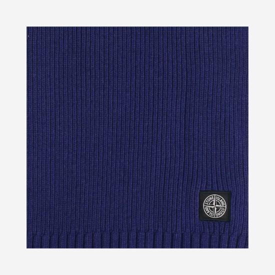  스톤 아일랜드 로고 패치 스카프 8116N02Z3 NAVY