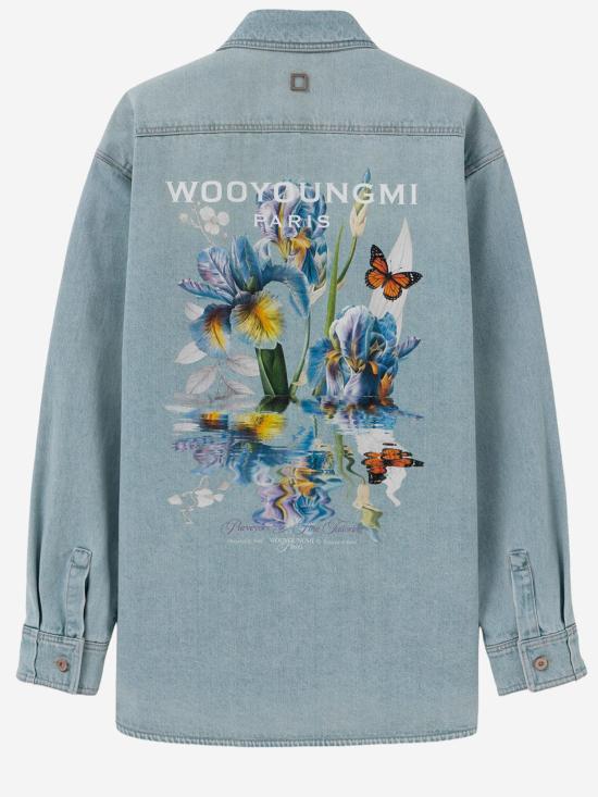26SS 우영미 셔츠 W261SH26 BLUE - WOOYOUNGMI