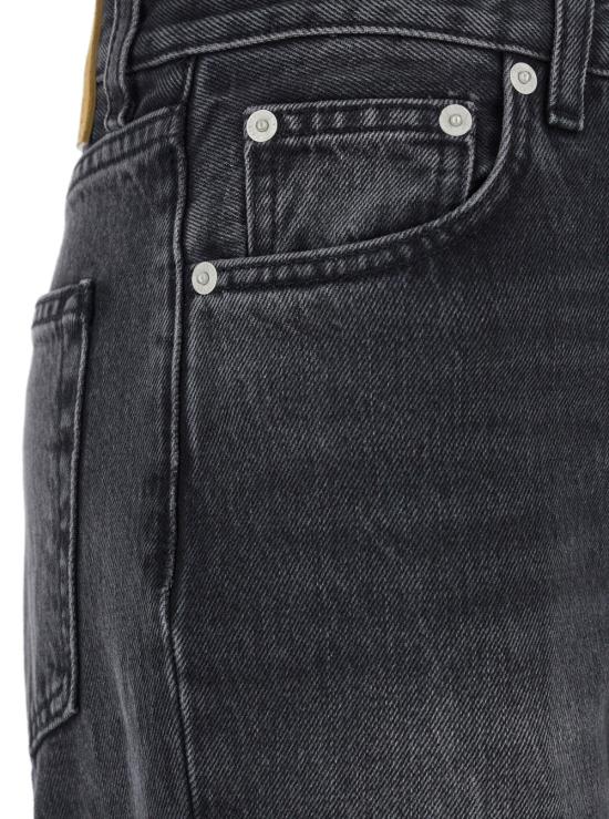 25FW 하이쿠레 데님 팬츠 HEW03358DF174 BLACK - HAIKURE