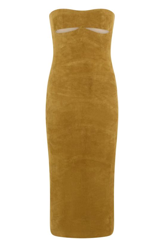 25FW 더 마네이 원피스 AW25130 YELLOW