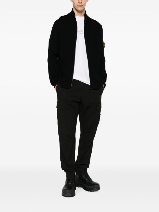  스톤 아일랜드 와펜패치 버진 울 가디건 와펜패치 버진 울 가디건 L2S155100017S00C2 BLACK