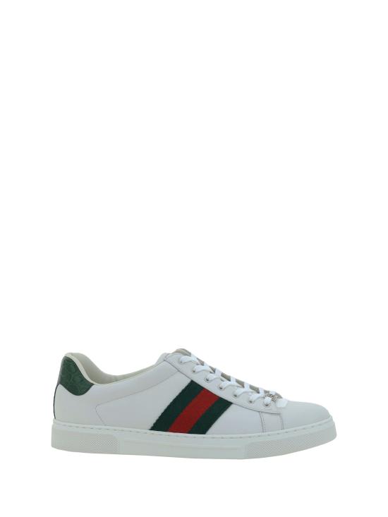 26SS 구찌 웹 스니커즈 757892AACAG WHITE - GUCCI