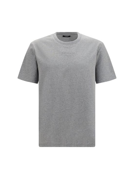 26FW 발망 탑 GH0EG000BD10 GRAY - BALMAIN