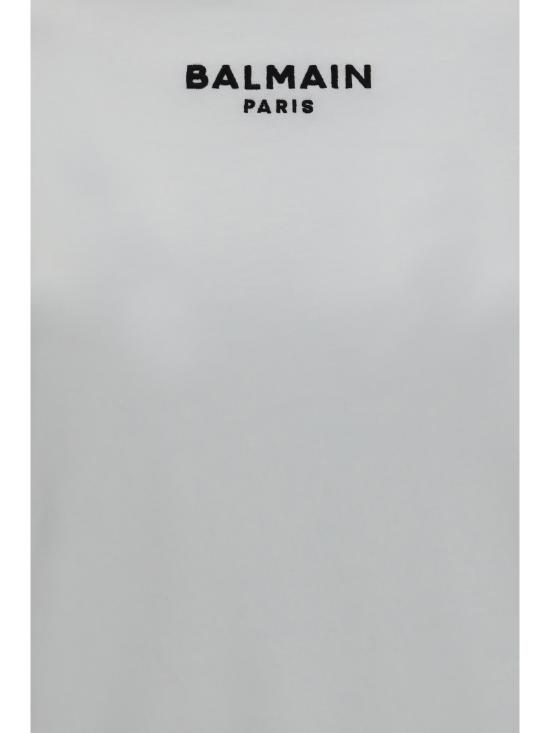 26FW 발망 폴로 티셔츠 HF1EF000BD10 WHITE