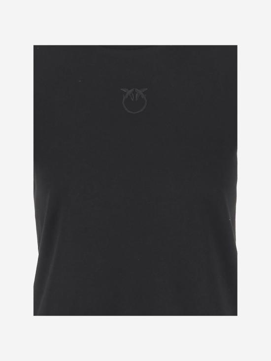 26SS 핑코 폴로 티셔츠 100355 BLACK - PINKO