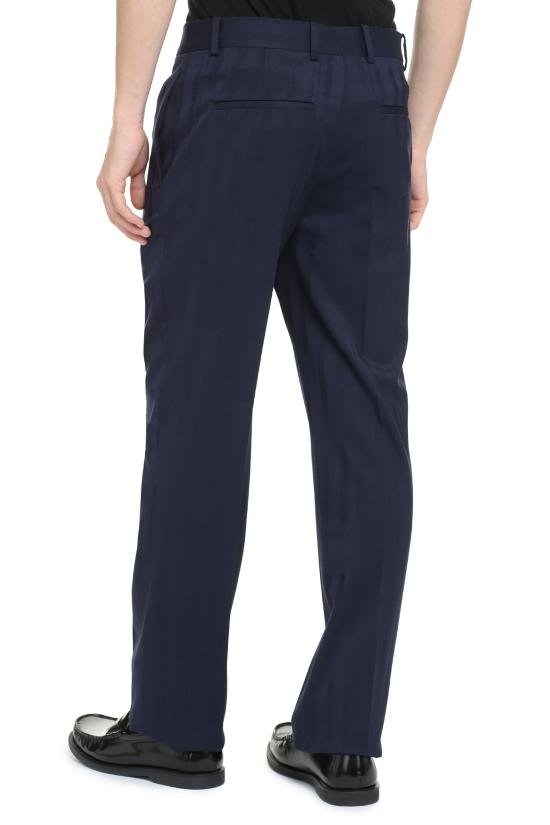  오프화이트 팬츠 OMCO020F23FAB002 BLUE - OFF WHITE