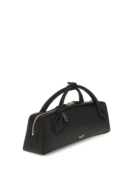 26FW 알라이아 르 테켈 스웨이드 고트스킨 클러치 AA1S06026A024 BLACK