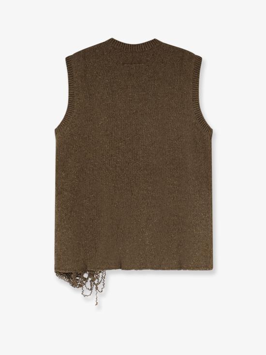 26FW MM6 메종마르지엘라 민소매 티셔츠 SH0FB0026 GREEN - MM6 MAISON MARGIELA