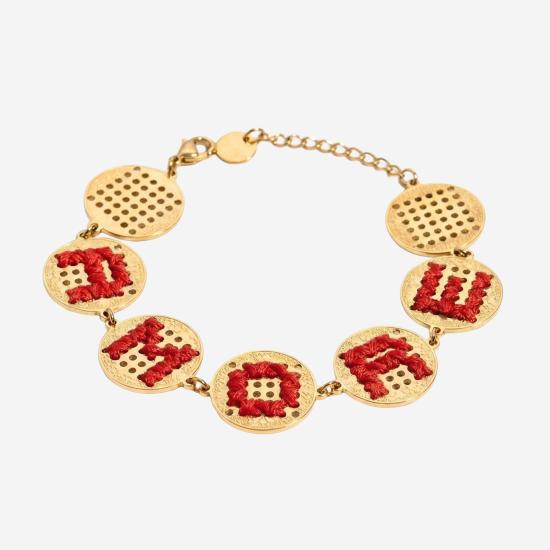  L'Eight Studio 팔찌 BR06GLTXTAMORE GOLD - OTHER BRANDS