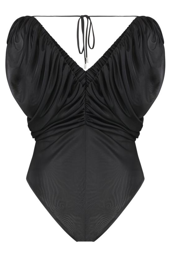  핑코 바디수트 티셔츠 104958 BLACK - PINKO
