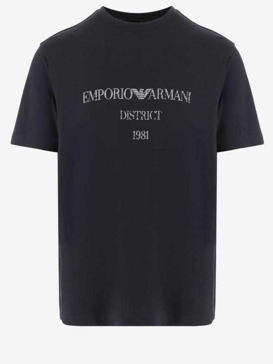 26FW 엠포리오 아르마니 탑 EM007283 NAVY - EMPORIO ARMANI