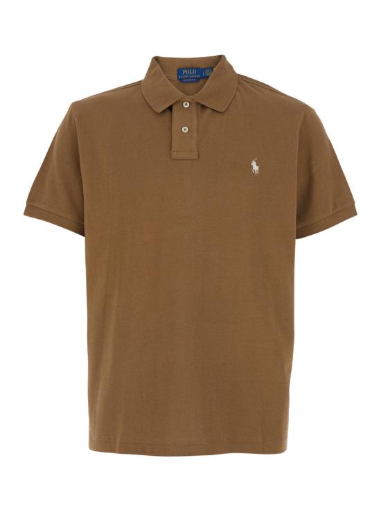 26SS 폴로 랄프로렌 탑 710680784 BROWN