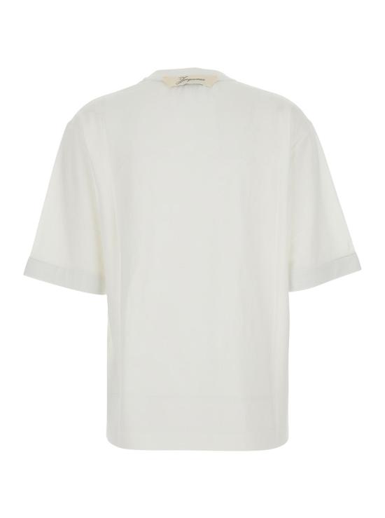26SS 자크뮈스 폴로 티셔츠 TSW00588AJ0 WHITE - JACQUEMUS