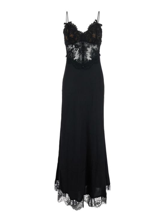26FW 셀프 포트레이트 원피스 AW26023MAB BLACK