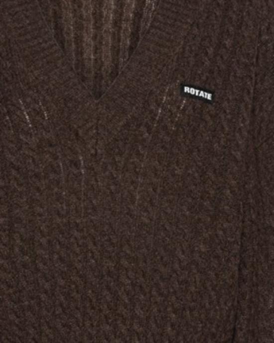 26FW 로테이트 바이 크리스텐슨 스웨터 1164342037 BROWN - ROTATE BY BIRGERCHRISTENSEN