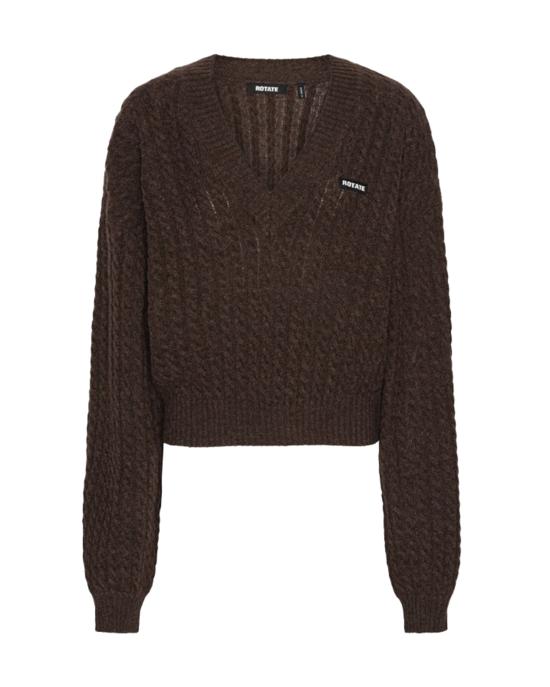 26FW 로테이트 바이 크리스텐슨 스웨터 1164342037 BROWN