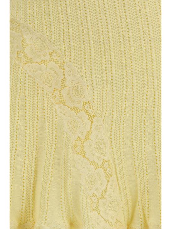 26SS 셀프 포트레이트 스커트 SS26049SKY YELLOW