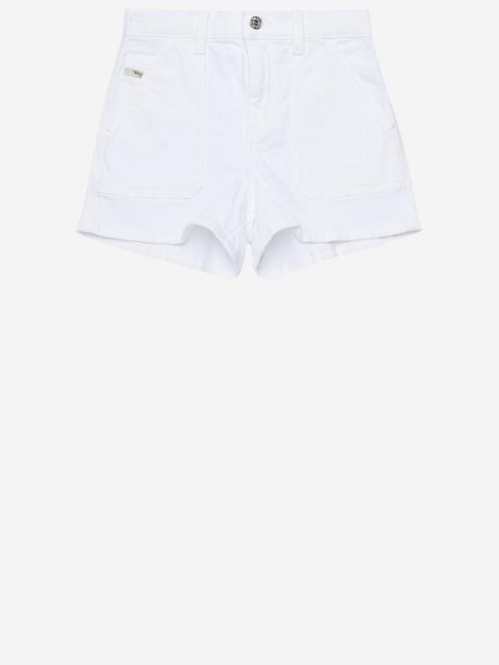 26SS 디젤 데님 숏팬츠 J02560 WHITE - DIESEL