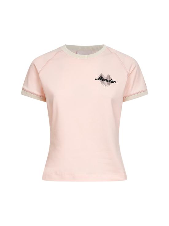 26SS 몽클레어 폴로 티셔츠 L10938C000158790F50F PINK