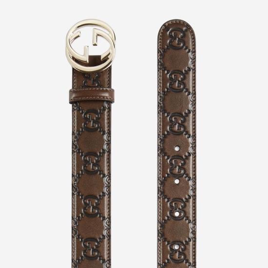 구찌 벨트 813008 BROWN - GUCCI