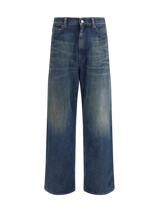 26SS MM6 메종마르지엘라 스트레이트 레그 진 SH0LA0038M30063 BLUE - MM6 MAISON MARGIELA