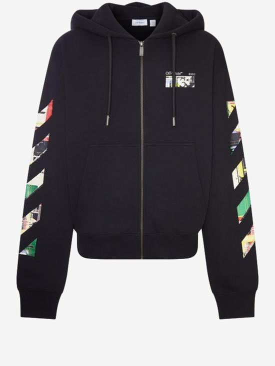 26FW 오프화이트 탑 44MBE02EF26F001 BLACK - OFF WHITE